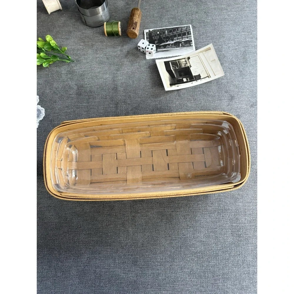 Vintage Upcycled Repurposed Primitive Vignette Tabletop Decor Longaberger Basket